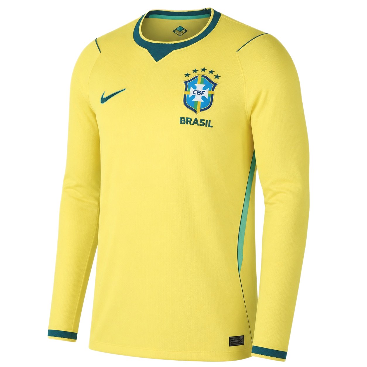 Brazil Home Jersey (Long Sleeve - Fan) 2026 World Cup