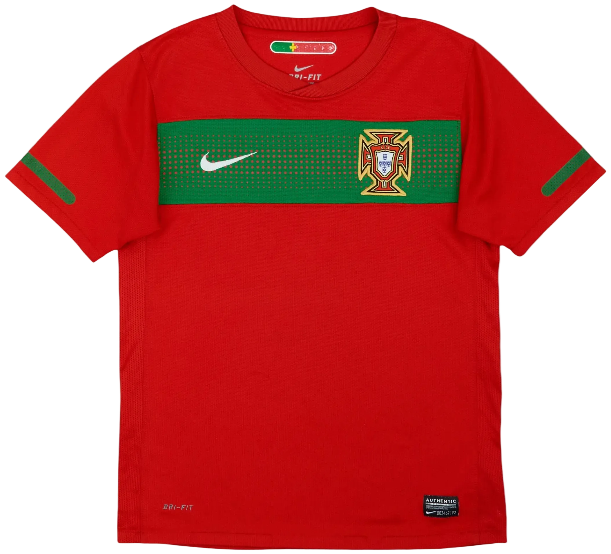 Portugal Home Jersey 10'