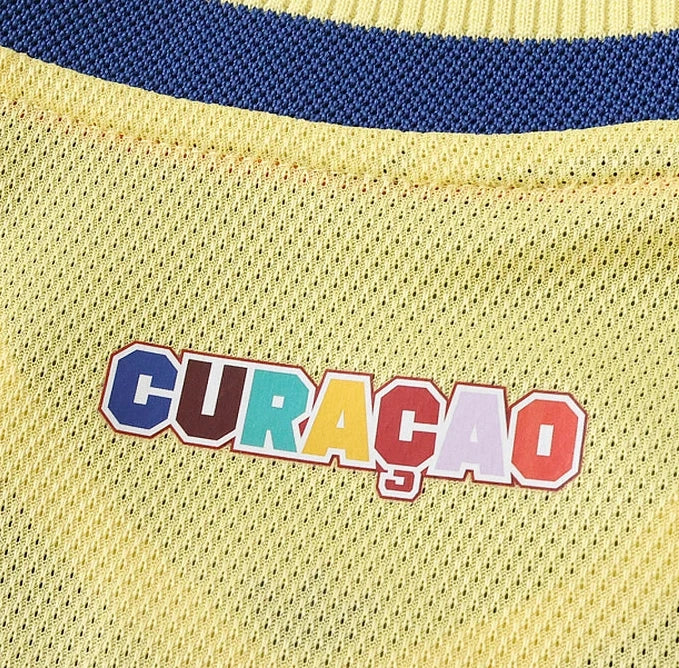 Camiseta local de Curazao Copa del Mundo 2026 (Versión jugador)