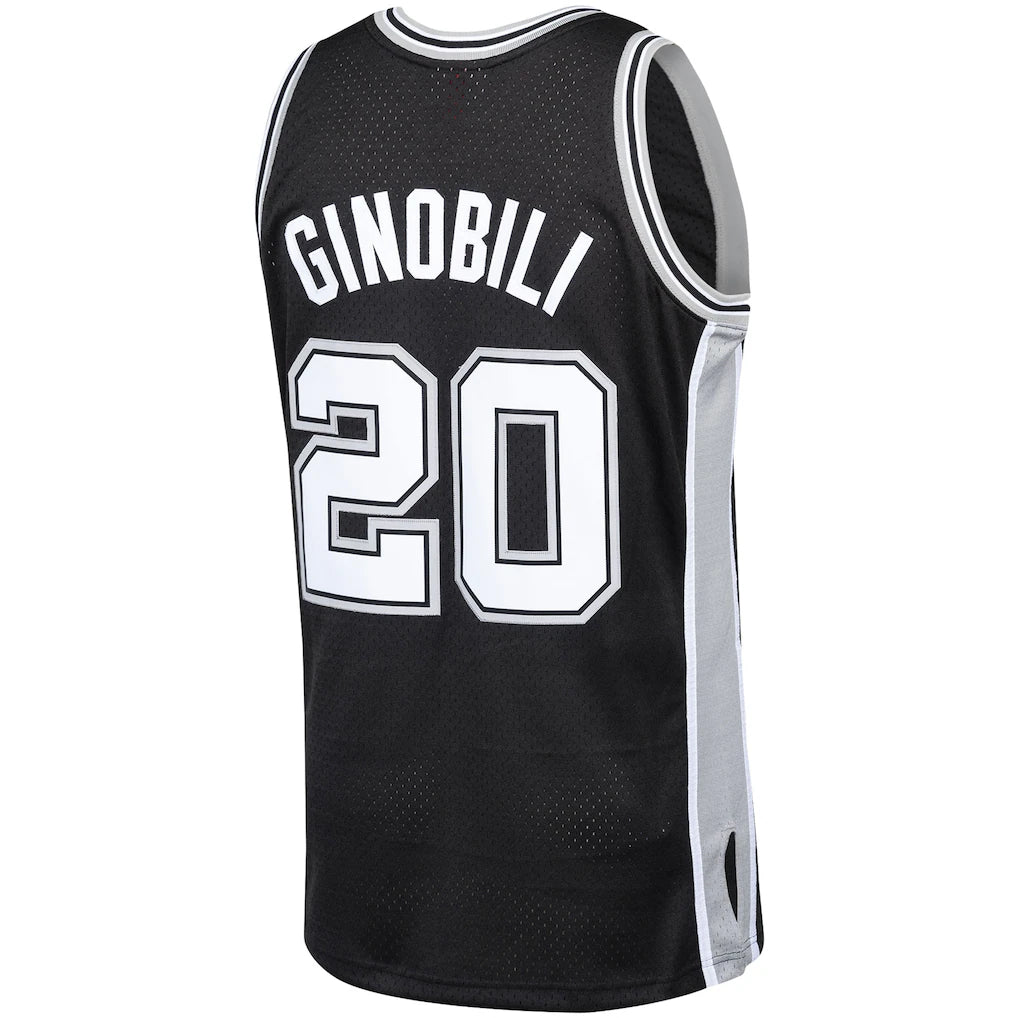 San Antonio Spurs Retro 02/03’ - Black (#20)