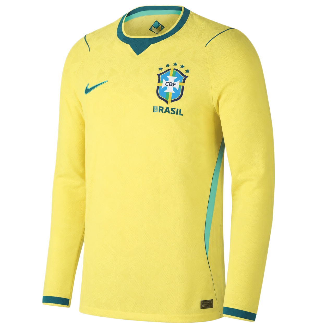 Brazil Home Jersey (Long Sleeve - Player) 2026 World Cup