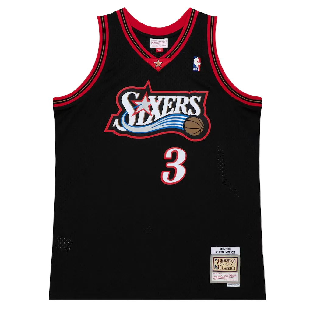 Philadelphia 76ers Retro 97/98’ - Black (#3)