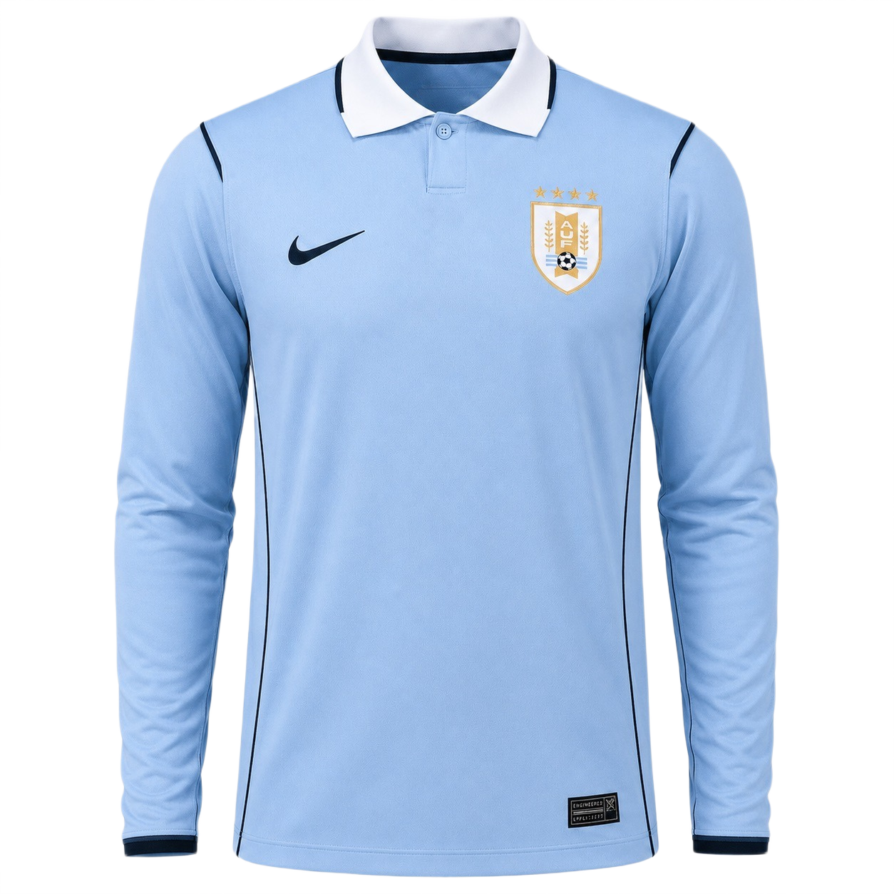 Uruguay Home Jersey 2026 World Cup  (Long Sleeve - Player)