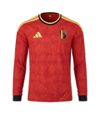 Belgium Home Jersey (Long Sleeve - Player) 2026 World Cup