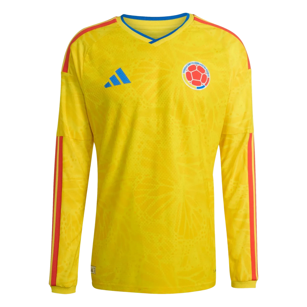 Colombia Home Jersey 2026 World Cup (Long Sleeve - Player)