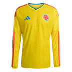 Colombia Home Jersey 2026 World Cup (Long Sleeve - Player)