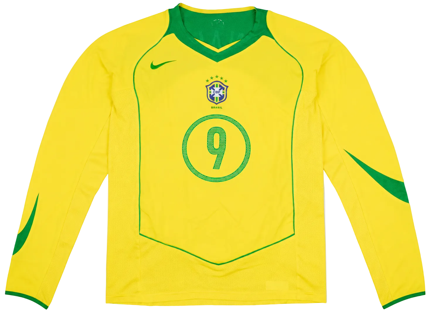 Brazil Home 04' (Long Sleeve)