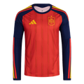 Spain Home Jersey (Long Sleeve - Fan) 2026 World Cup