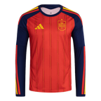 Spain Home Jersey (Long Sleeve - Fan) 2026 World Cup
