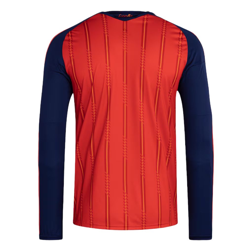Spain Home Jersey (Long Sleeve - Fan) 2026 World Cup