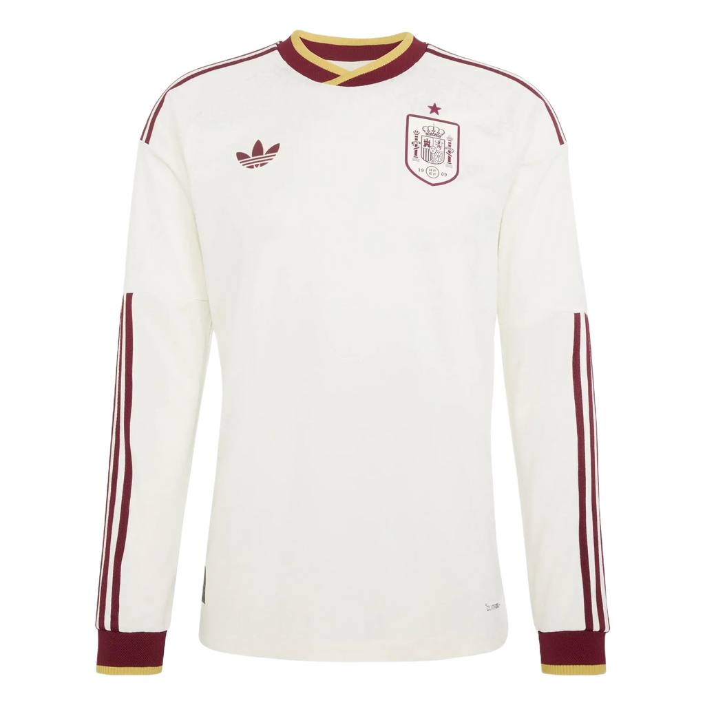 Spain Away Jersey (Long Sleeve - Player) 2026 World Cup