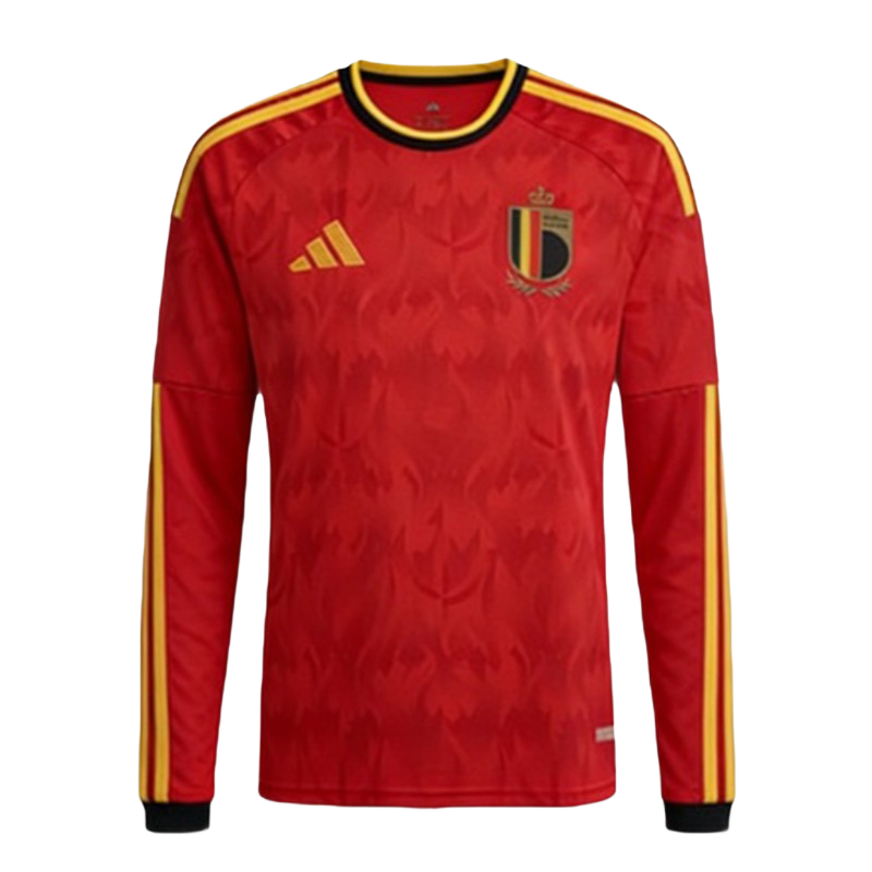 Belgium Home Jersey (Long Sleeve - Fan) 2026 World Cup