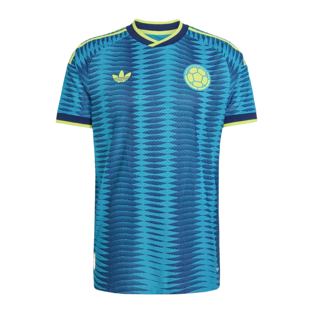 Camiseta de visitante de Colombia Copa Mundial 2026 (versión jugador)