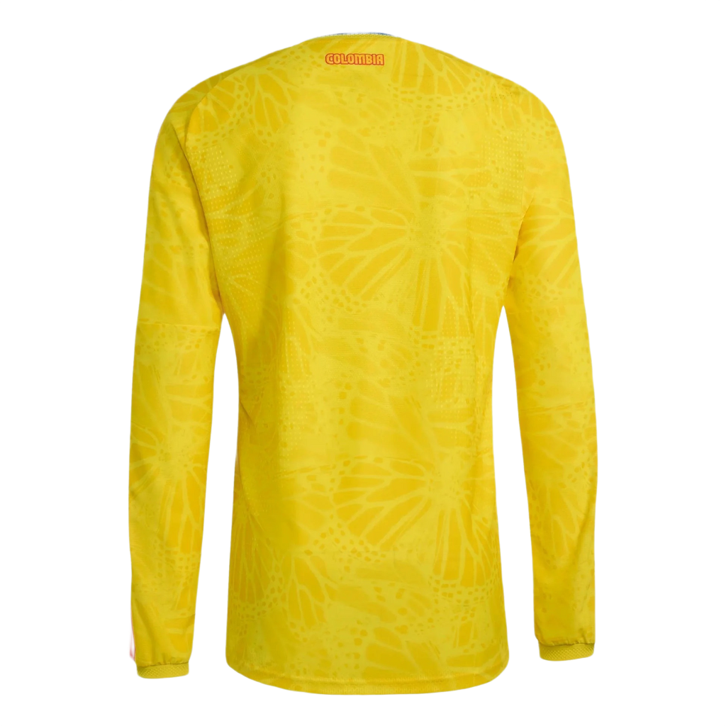 Colombia Home Jersey 2026 World Cup (Long Sleeve - Player)