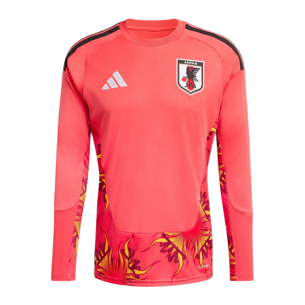 Japan Goalkeeper Jersey 2026 World Cup - Red (Long Sleeve)
