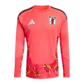 Japan Goalkeeper Jersey 2026 World Cup - Red (Long Sleeve)