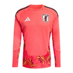 Japan Goalkeeper Jersey 2026 World Cup - Red (Long Sleeve)