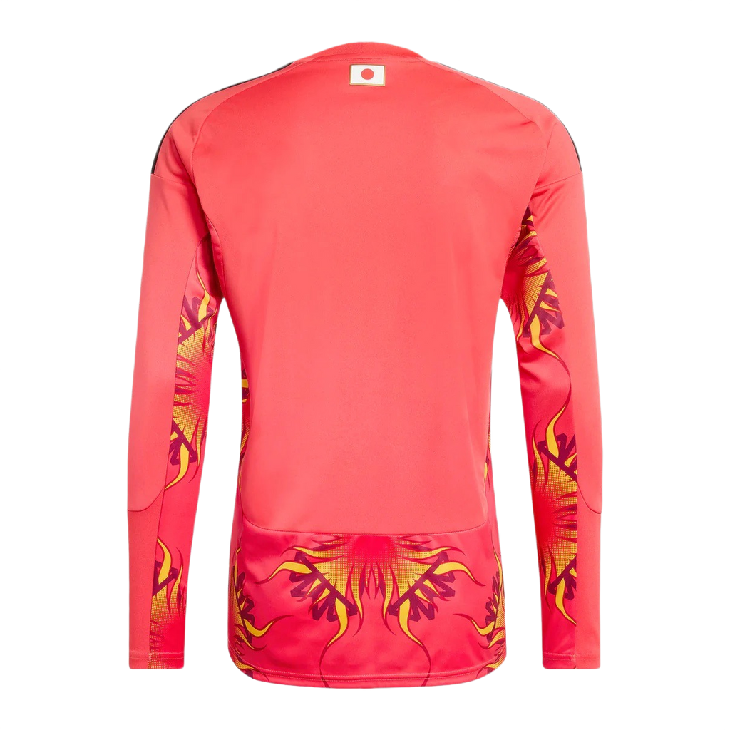 Japan Goalkeeper Jersey 2026 World Cup - Red (Long Sleeve)