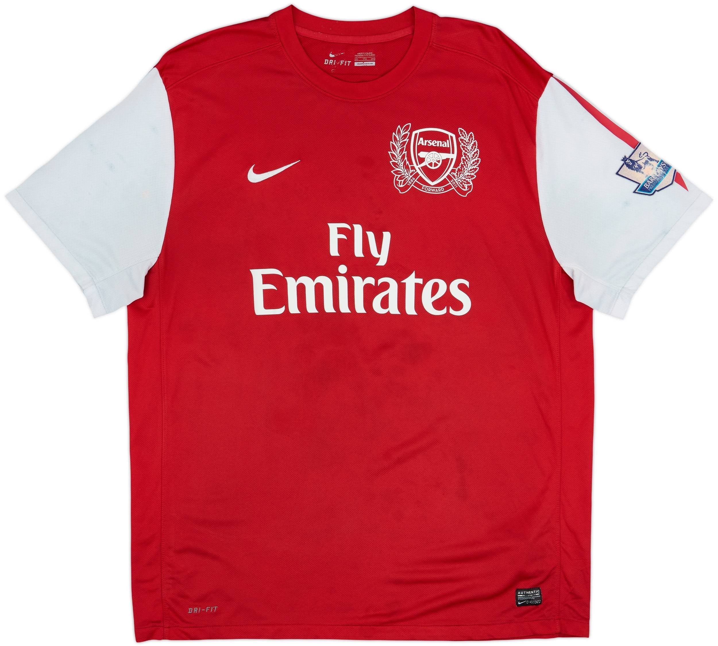 Arsenal Home 11/12’